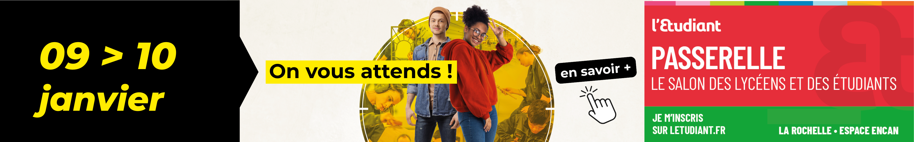 Du 9 au 10 janvier, parlons formations et apprentissage dans les métiers du bâtiment au salon passerelle de La Rochelle 2026